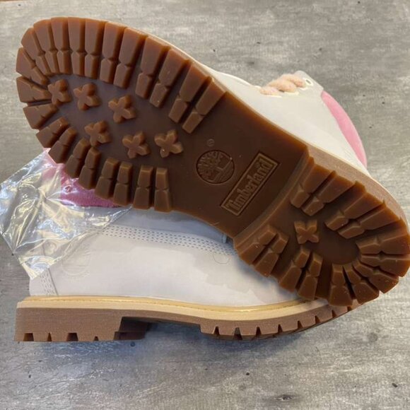 TIMBERLAND WOMEN'S  PREMIUM 6 IN LACE WATERPROOF BOOT NATURAL NUBUCK A2HR8-EX4 - Picture 6 of 10